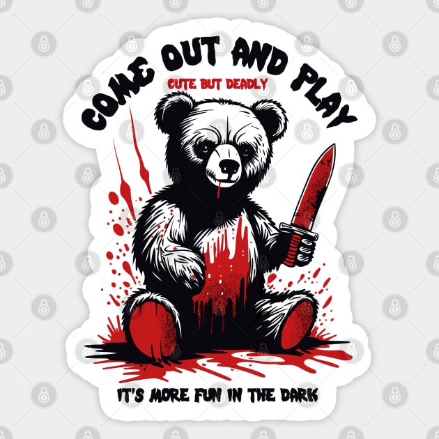 Come Out and Play Sticker by artslaves